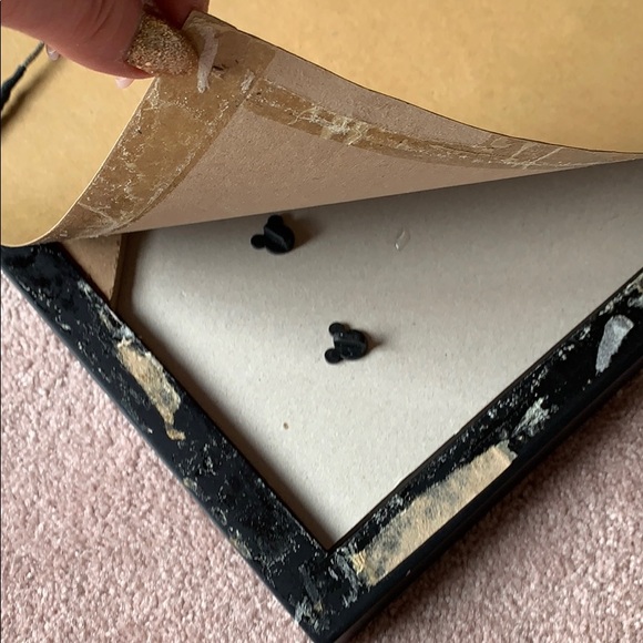 DISNEY Framed & Matted Castle Print w/4 Pins RARE - Picture 8 of 9